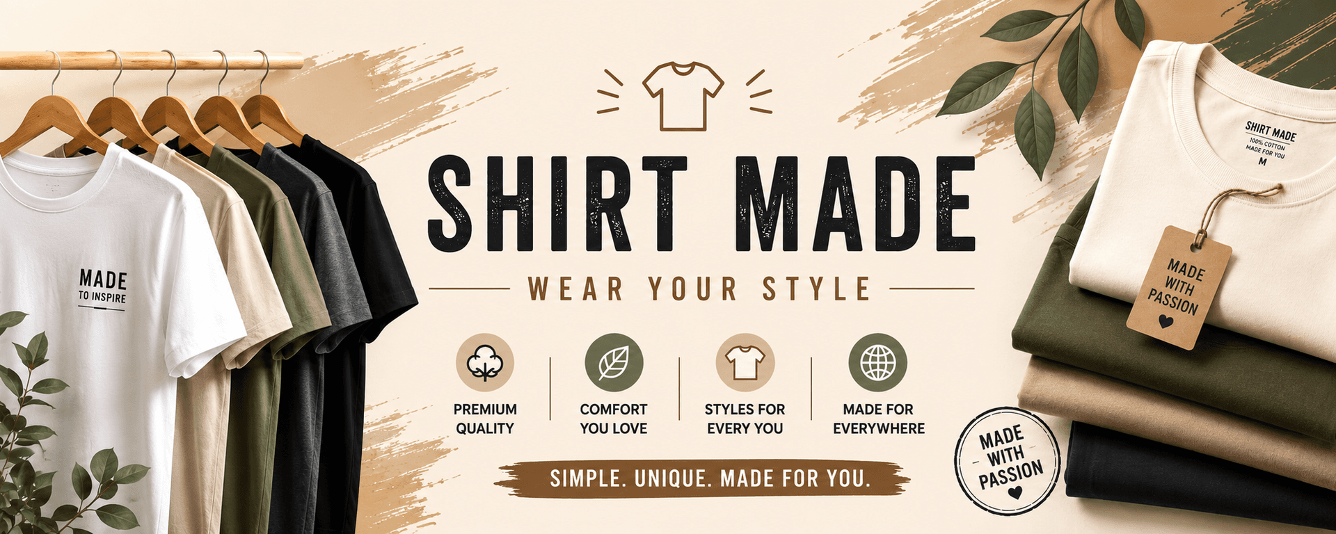 Banner for Shirt Made